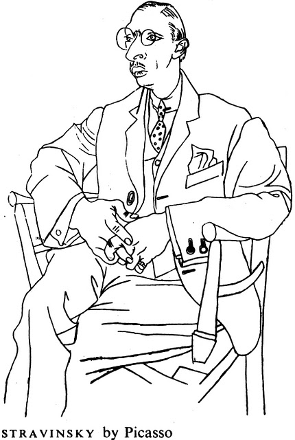 Stravinsky by Picasso