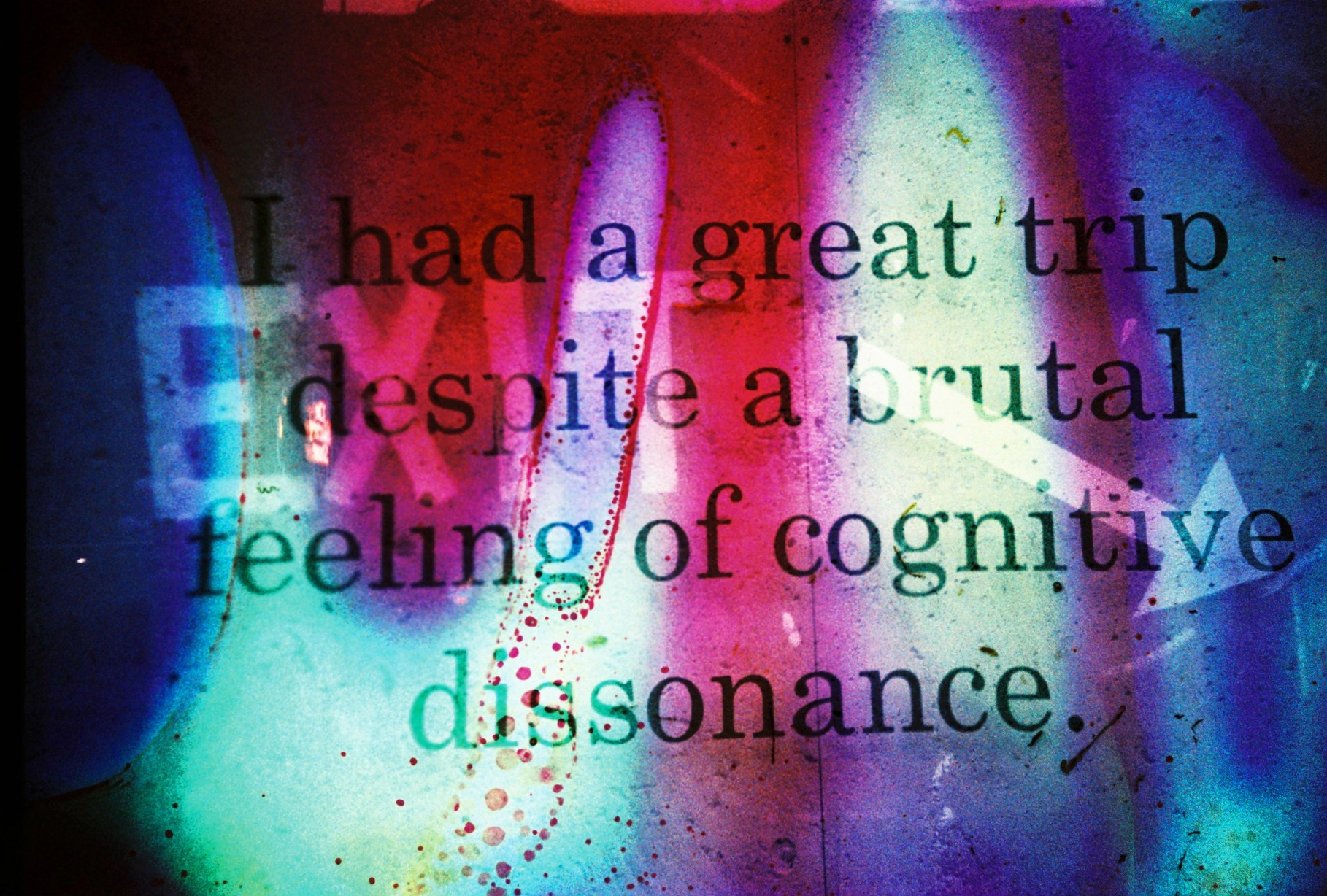 cognitive dissonance