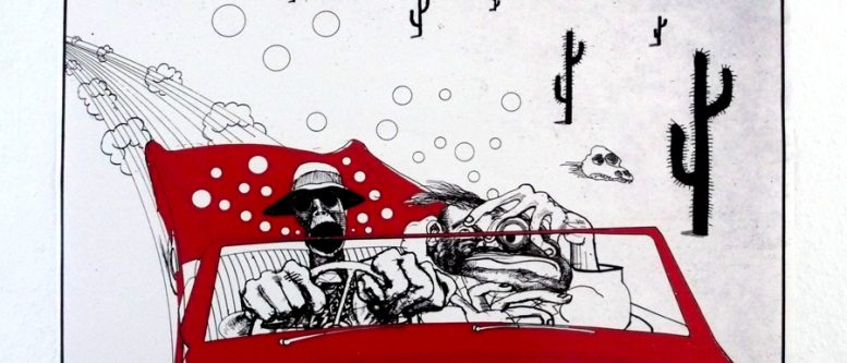 Fear and Loathing in California Raoul Duke and Dr. Gonzo en route to California