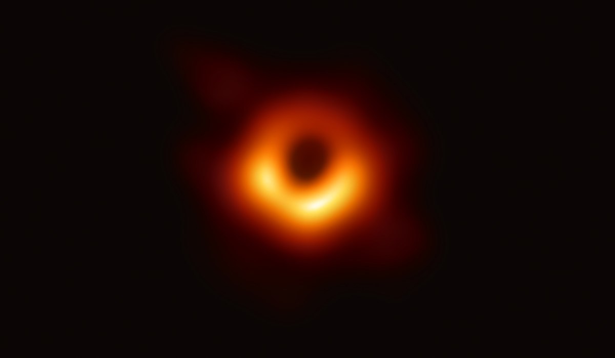 Astronomers reveal world-first picture of a black hole