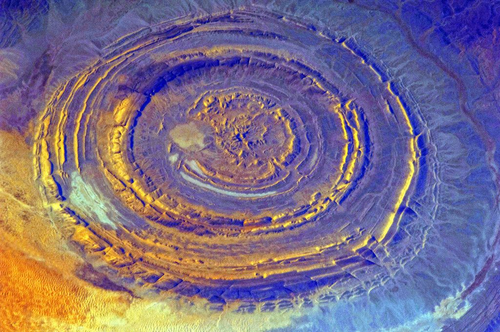 Eye of Sahara, the Richat Structure