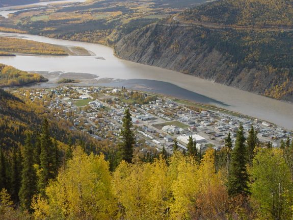 Dawson on Yukon for Solstice 1983