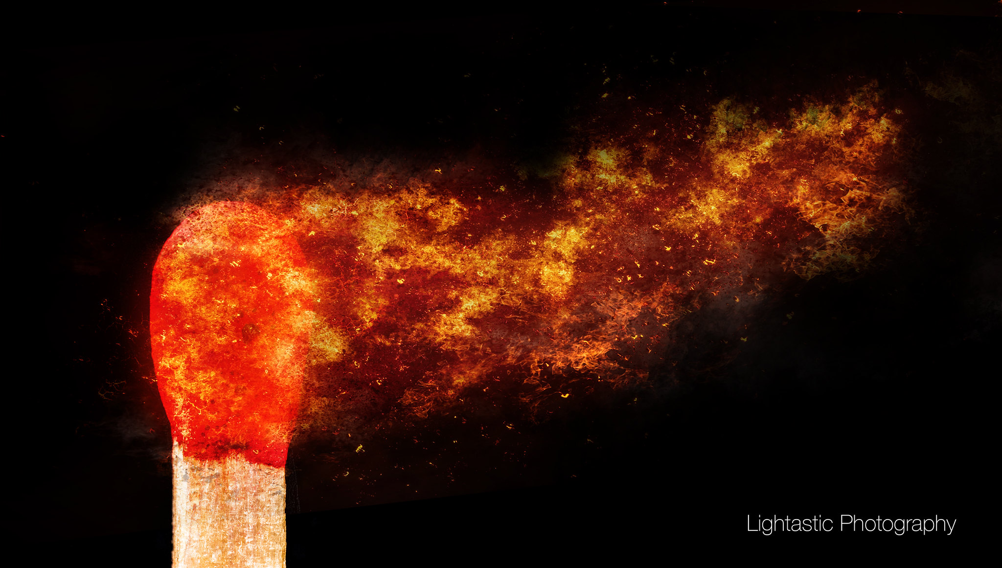 From a tiny spark…