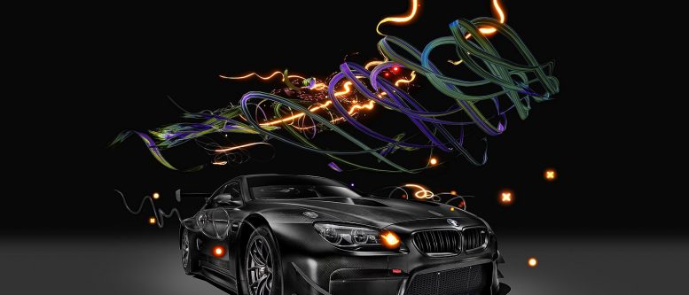 Bavarian Motor Works BMW X6 2017 M6 GT3 Art Car by Cao Fei