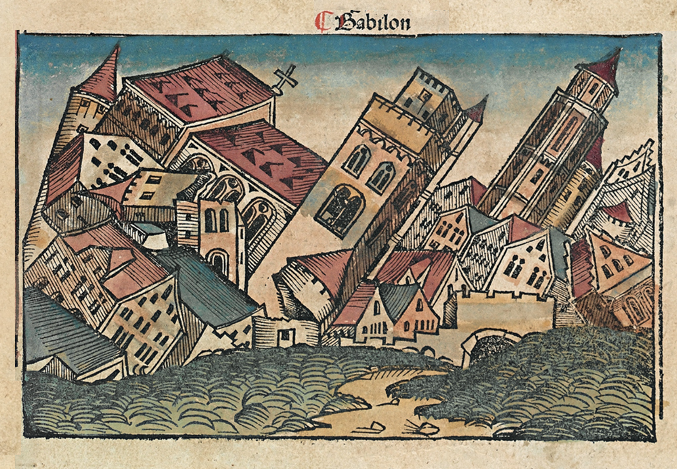 Alignment of Planets to Mark the Fall of Babylon