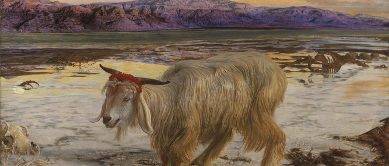 Book of Leviticus and the Scapegoat The Scapegoat (1854 painting by William Holman Hunt)